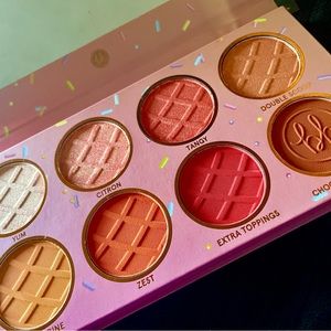 Bh cosmetics Sweet Shoppe Orange Sorbet eyeshadow palette.